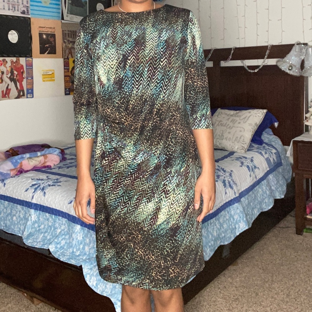 CATO multicolor midi dress. Very stretchy. Comfortable material.
